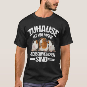 T-shirt Chez Moi C'Est Là Que Se Trouvent Mes Cochons De G