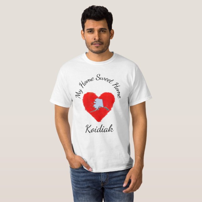 T-shirt Chez moi doux Kodiak (Devant entier)