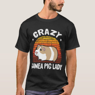 T-shirt Chez moi, mes cobayes sont des cochons de Guinée