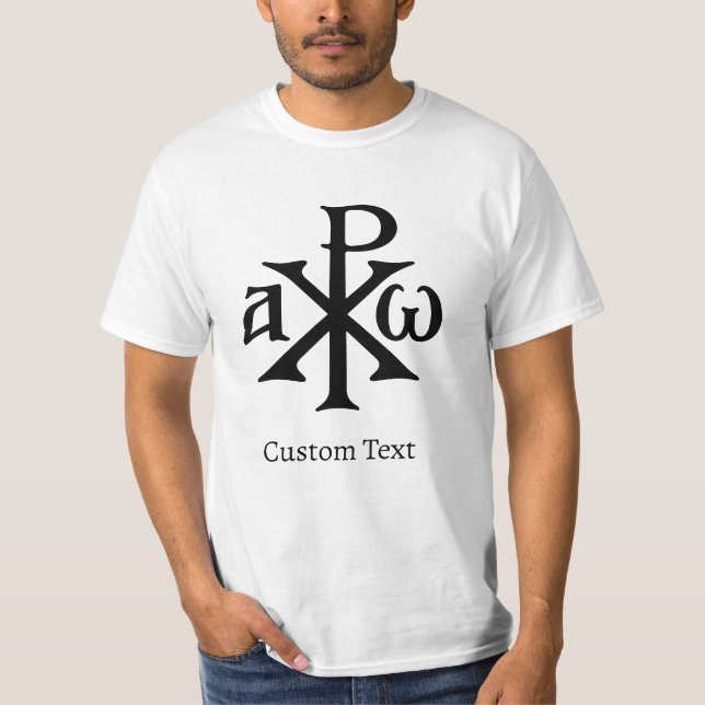 T-shirt Chi Rho Christogram (Devant)