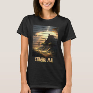 T-shirt Chiang Mai Thaïlande, Backpacking et Digital Nomad