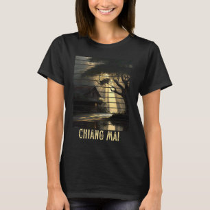 T-shirt Chiang Mai Thaïlande Randonnée et Nomade Numérique