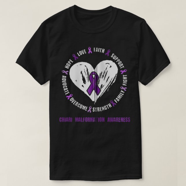 T-shirt Chiari Malformation Awareness Arnold Chiari Malfor (Design devant)