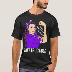 T-shirt Chiari Malformation Guerrier Indestructible