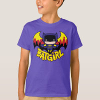 Chibi Batgirl avec Gotham Skyline & Logo