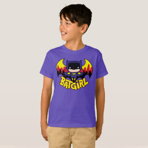 T-shirt Chibi Batgirl avec Gotham Skyline & Logo