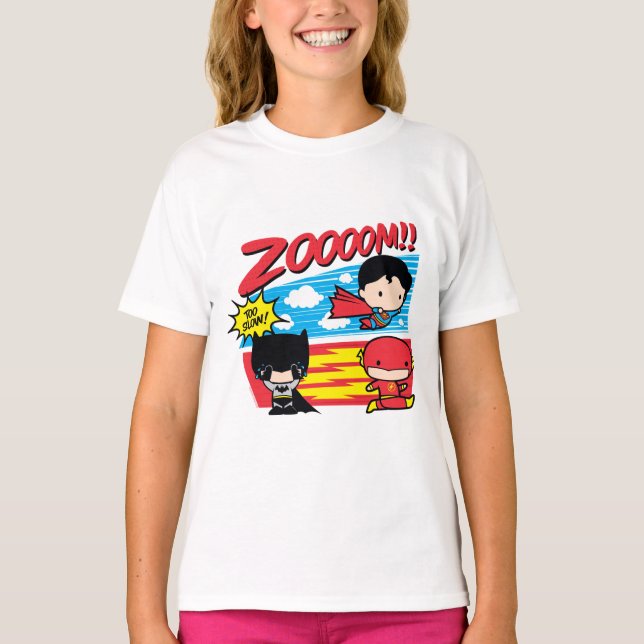 T-shirt Chibi Batman Trop Lent ! (Devant)