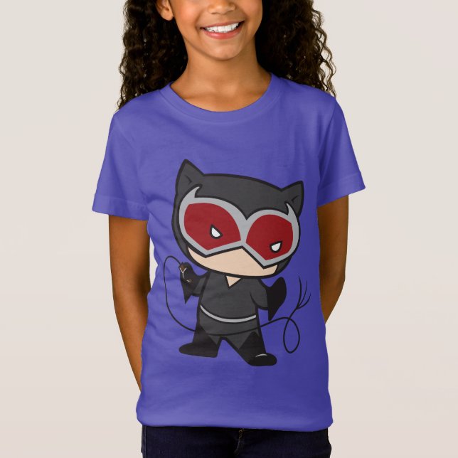 T-Shirt Chibi Catwoman (Devant)