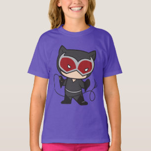 T-shirt Chibi Catwoman à deux côtés