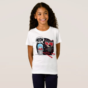 T-Shirt Chibi Catwoman à voler un diamant