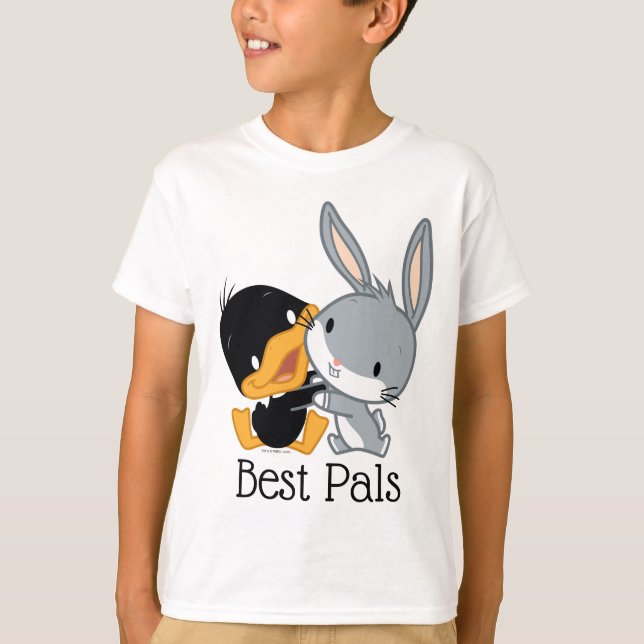 T-shirt Chibi DAFFY DUCK™ ET BUGS BUNNY™ (Devant)