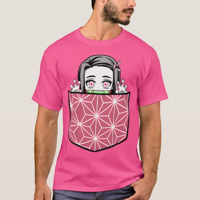 T-shirt Chibi Demon Dans Mon Conception De Poche (Devant)
