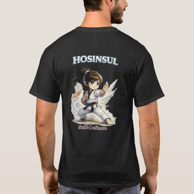 T-shirt Chibi Dojo Hosinsul Autodéfense (Dos)