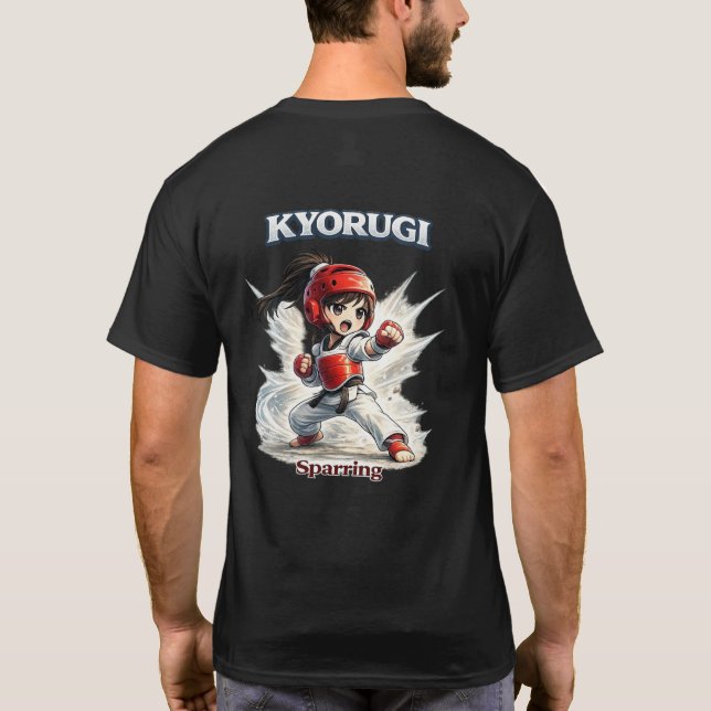 T-shirt Chibi Dojo Kyorugi Sparring   (Dos)