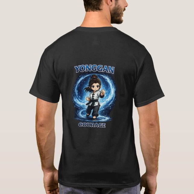 T-shirt Chibi Dojo Yonggan Tee de Courage (Dos)
