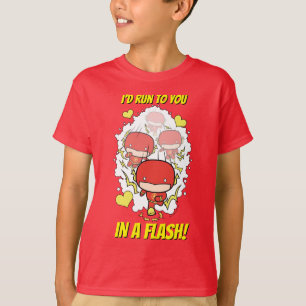 T-shirt Chibi Flash - Je t'ai rencontré dans un Flash Vale