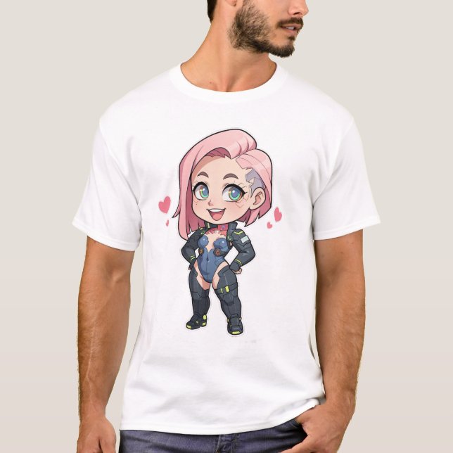 T-shirt Chibi girl (Devant)