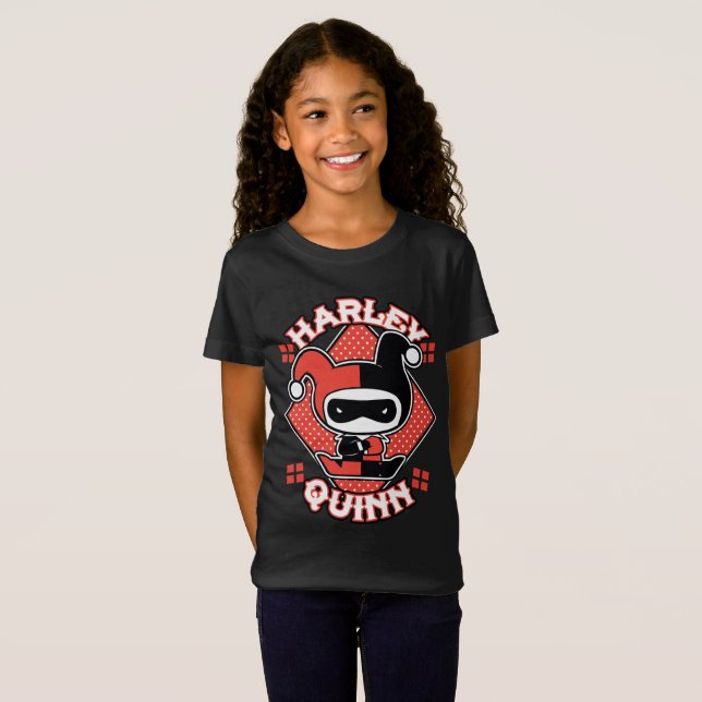 T-Shirt Chibi Harley Quinn Splits (Devant entier)