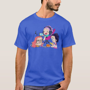 T-shirt Chibi Huntri Chillin à la maison amis d'Halloween