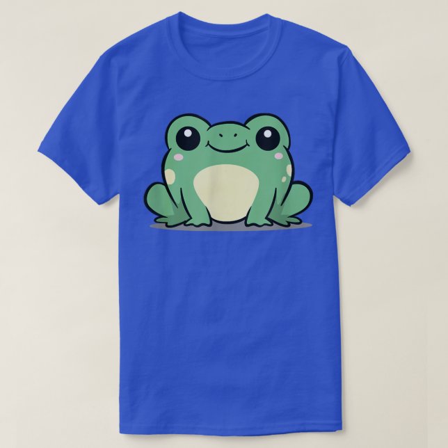 T-shirt Chibi Kawaii Frog Amphibian Animal Frog Pond Lover (Design devant)