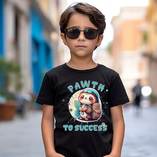 T-shirt Chibi Kawaii Nom d'école Année sur le dos