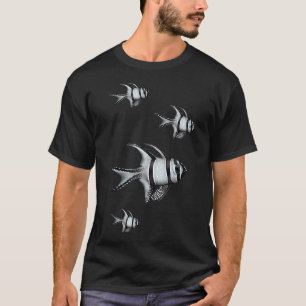 T-shirt Chibi Mosasaure et requin
