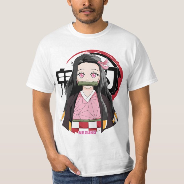 T-shirt Chibi nezuko kamado (Devant)
