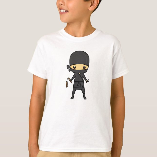 T-shirt Chibi Ninja (enfant) (Devant)
