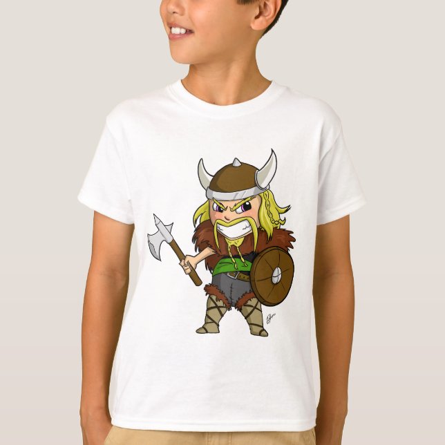 T-shirt Chibi Viking (Devant)