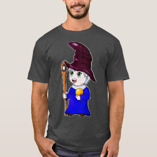 T-shirt Chibi Wizard Cute Magician Character