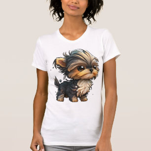 T-shirt Chibi Yorkshire Terrier