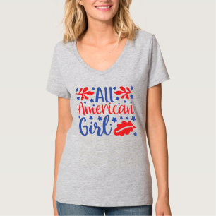 T-shirt Chic All-American Girl Tee