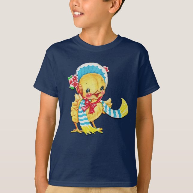 T-shirt Chic Bébé Chic Bleu Unisex T Chemise (Devant)