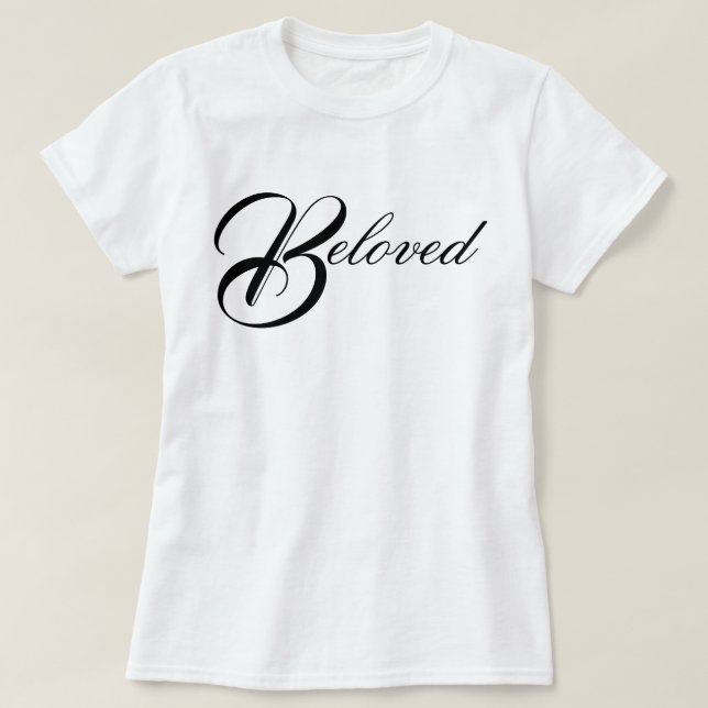 T-shirt Chic iconique et minimal Aimé (Design devant)