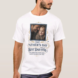 T-shirt chic personnalisé pour la Fête des Pères |