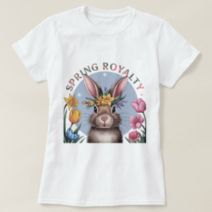 T-shirt Chic Pourcentage de printemps Bunny