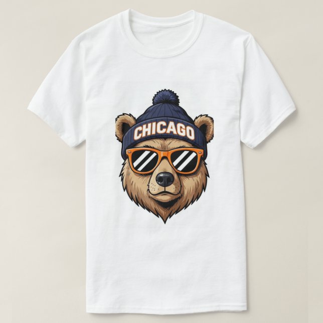 T-shirt Chicago. (Design devant)