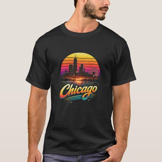 T-shirt Chicago (Devant)