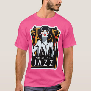 T-shirt Chicago All That Jazz Art Deco 1920S Théâtre Music