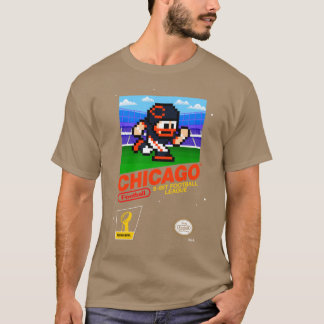 T-shirt Chicago Bears (8-bit Videogames Cartridge)