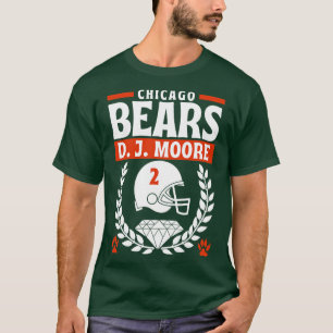 T-shirt Chicago Bears D J Moore 2 Edition