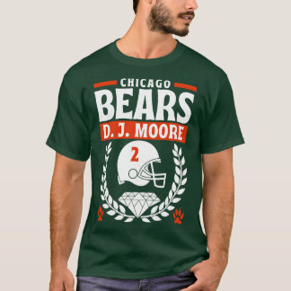 T-shirt Chicago Bears D J Moore 2 Edition