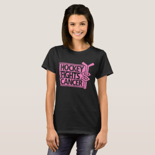 T-shirt Chicago Blackhawks - l'hockey combat le Cancer
