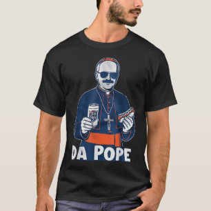 T-shirt Chicago Da Pope Funny Humour catholique