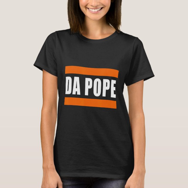 T-shirt Chicago Da Pope Humour drôle (Devant)