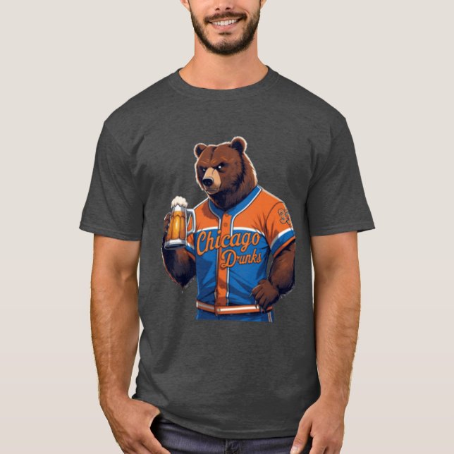 T-shirt Chicago Drunks drôle (Devant)