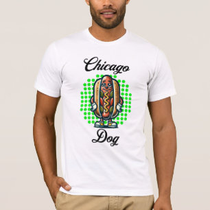 T-shirt Chicago Hot dog Retro Pop Art