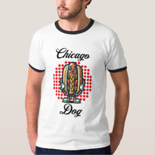 T-shirt Chicago Hot dog Retro Pop Art