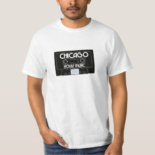 T-shirt Chicago House Music Cassette (Noir)