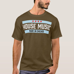 T-shirt Chicago House Music - Dance Disco DJ Cadeau